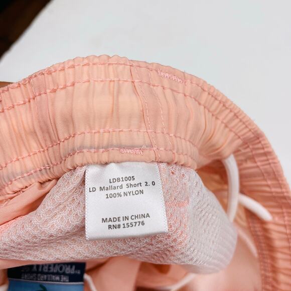 NWT Properly Tied Size 7 Mallard Short in Peach - Picture 4 of 4